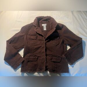 Brown Vintage Y2K Jean Jacket